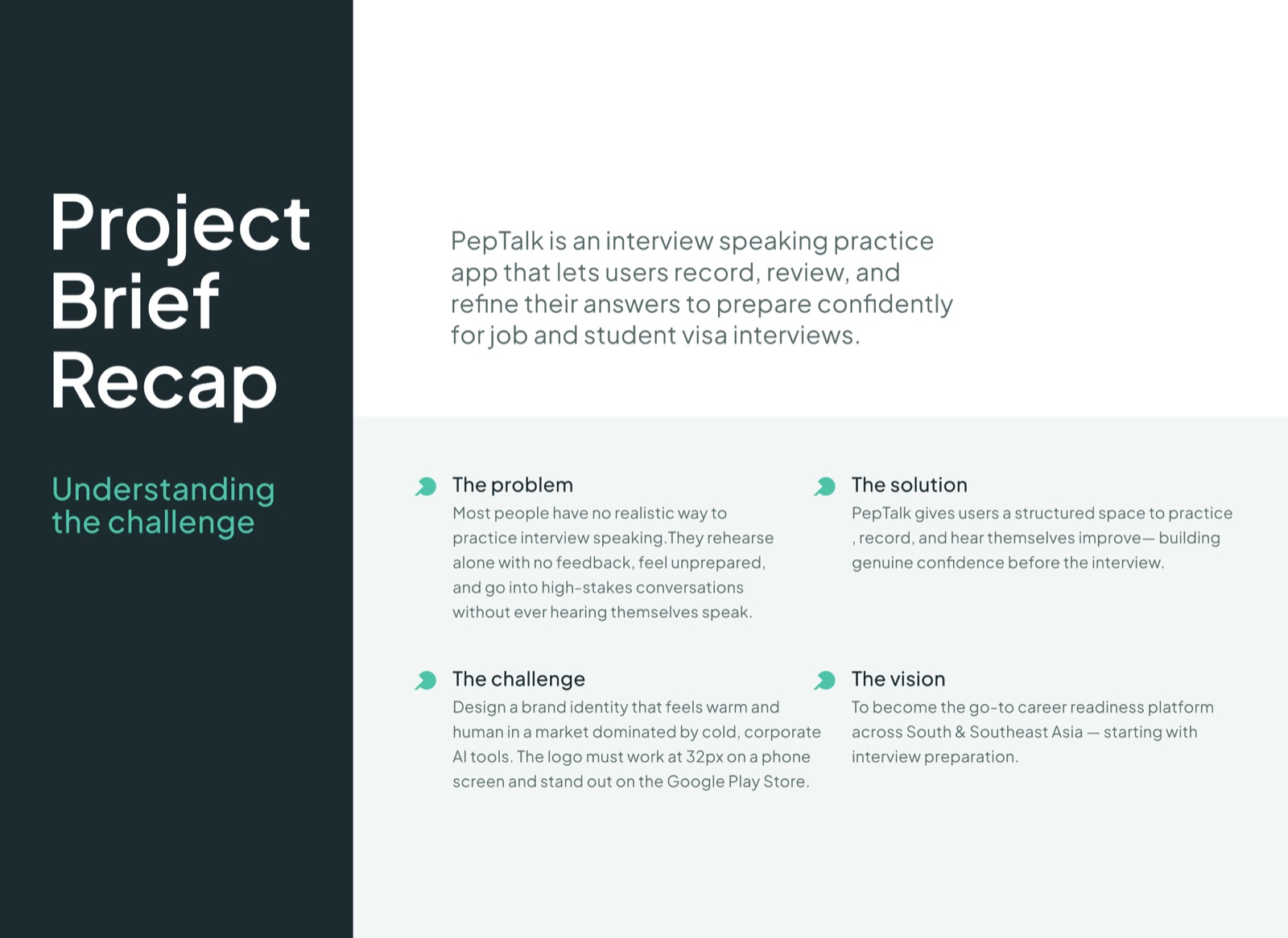 PepTalk brand design 2