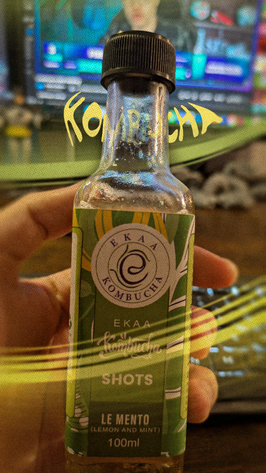 Kombucha story frame