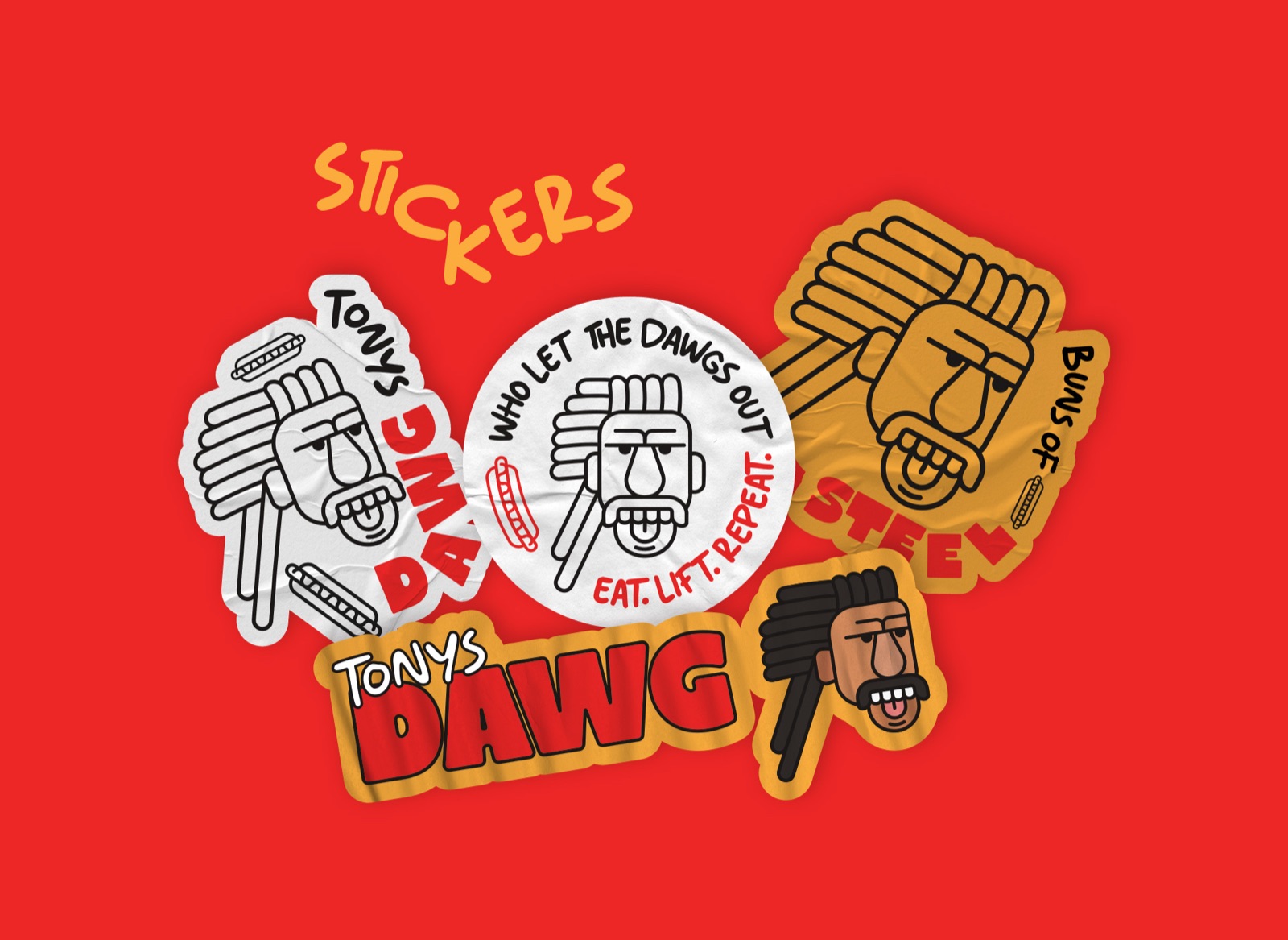 Tony's Dawg illustration 6